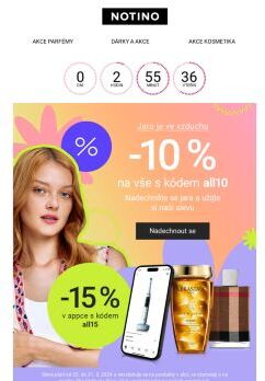 Nakoupili jste už se svou až 15% slevou?