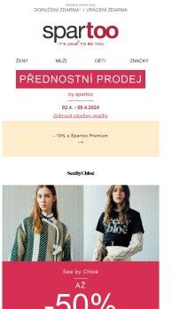 Chcete si udělat radost? Až -50% na See by Chloé, Art of Soule, Ipanema a Leindia s doručením zdarma