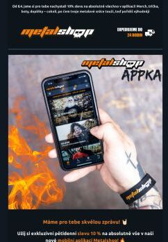 Rozjeď to s Metalshop appkou! 📱