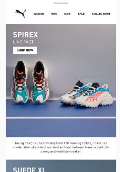 New Sneaker Alert: Spirex, Suede XL & Velophasis
