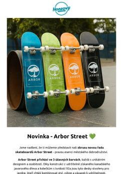 🚀 Novinka Arbor Street! 💚