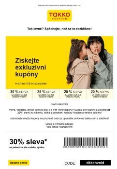 Ušetřete až 30 % s kupóny!