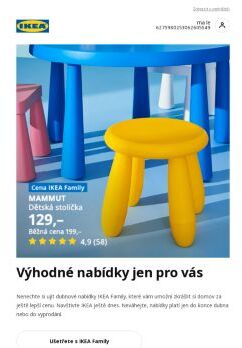 Ušetřete s dubnovými nabídkami IKEA Family!
