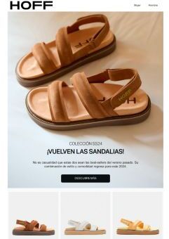 Tus sandalias favoritas regresaron.