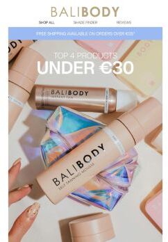Top 4 under €30 💸