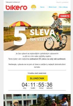 💯SLEVA pro všechny cyklisty!🚴
