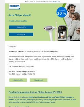 🤩 Philips víkend je tu!