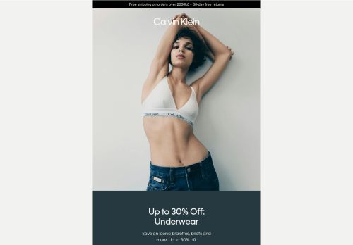 Up to 30% Off: Underwear