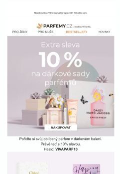 💣-10 % na dárkové sady parfémů