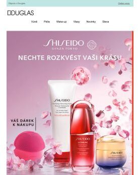 Inspirujte se jedinečnou krásou sakur a nechte vaši pleť rozkvést s péčí od Shiseido.