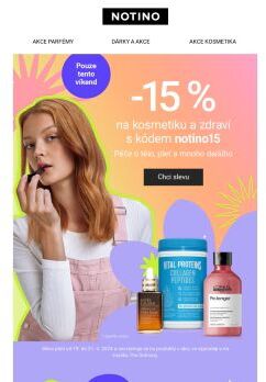 Již tento víkend 15% sleva!🤩