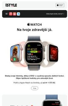 Pořiď si Apple Watch už od 4× 1 573 Kč