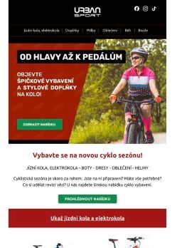 Cyklo sezona se blíží! Jste na ni připraveni? 🚴‍♀️ 🚴‍♂️