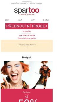 Nový look jen v pár kliknutích, slevy až -50% na Desigual, Tommy Jeans a Mercedes s doručením zdarma