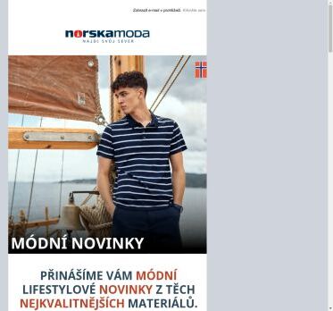 NORSKÉ módní lifestylové novinky z těch NEJKVALITNĚJŠÍCH materiálů