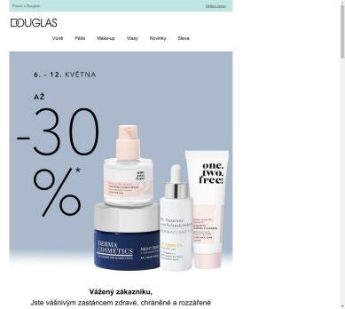 Až -30% 💧 Dermacosmetics a One.Two.Free!💧