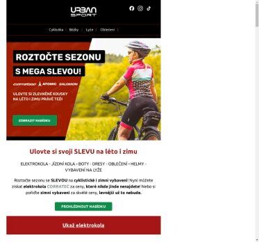 Léto nebo zima? CYKLO a ZIMNÍ výbava za skvělé ceny! 🔥