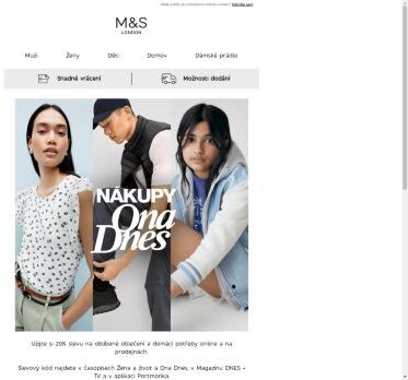 Končí dnes: 20% slevy