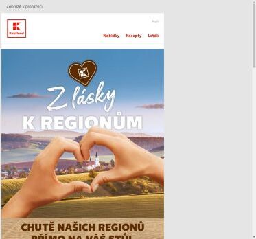 Chutě regionů přímo na Váš stůl.