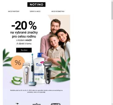 20% sleva pro celou rodinu