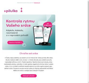 Kontrola rytmu vašeho  srdce s Kardi Ai