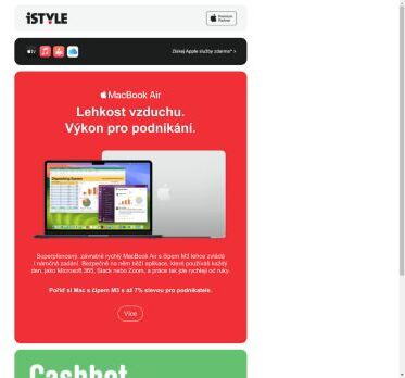 Mac s až 7% slevou pro podnikatele