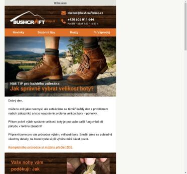 [Bushcraft TIP] Jak správně vybrat velikost nové boty?