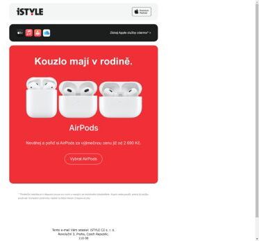 Pořiď si AirPods už od 2 690 Kč