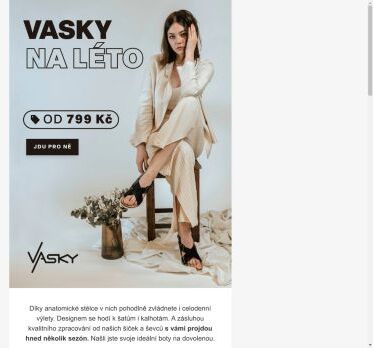 Přijďte si pro Vasky na dovču od 799 Kč☀️