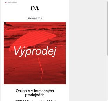 🚨 Výprodej – slevy až do 50% 🚨