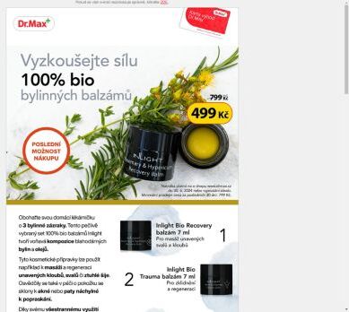 Vyzkoušejte sílu bylinných balzámů Inlight