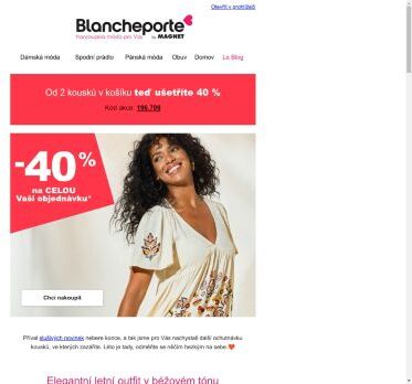 -40 % | Čerstvá porce letní módy