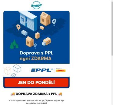 🔥Do PONDĚLÍ platí DOPRAVA ZDARMA
