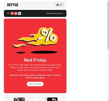 Výprodej Red Friday končí už za pár hodin