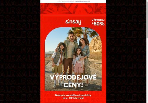 🔴 VÝPRODEJ AŽ -50% 🔴 od 19 CZK 🏷️