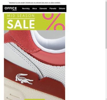 Prohlédněte si náš mid season sale!❤️