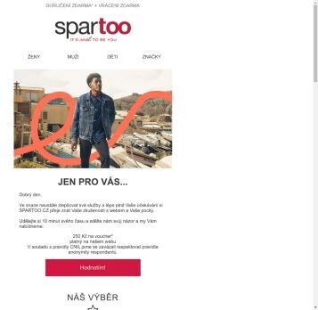 Váš názor nás zajímá | 250 Kč v podobě dárkového poukazu*
