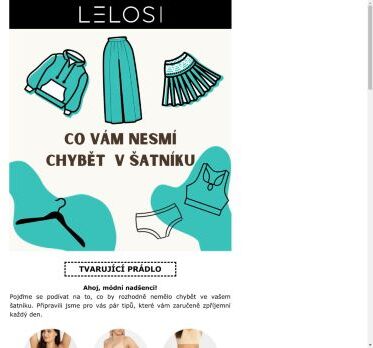 Co vám nesmí chybět v
 šatníku? 🛍️✨