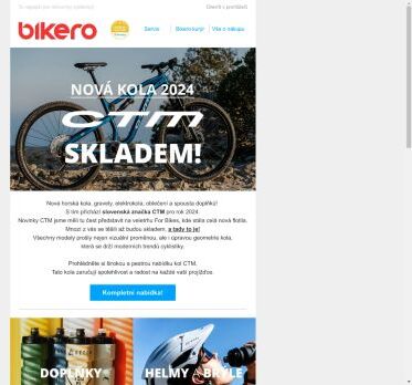 Objevte novou generaci kol CTM 2024! 🚲