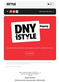 Dny iSTYLE odstartovaly