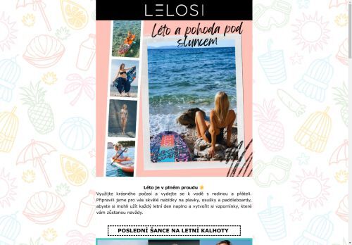 Léto plné zážitků začíná zde!
 😎