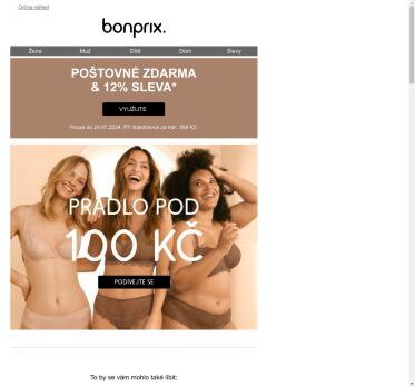 -12 % a poštovné zdarma pro Vás