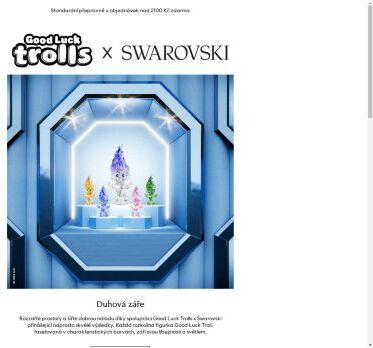 Seznamte se s figurkami Good Luck Trolls x Swarovski