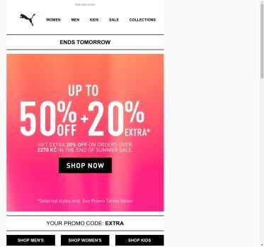 Unlock An EXTRA 20% OFF On Up To 50% OFF*, Now