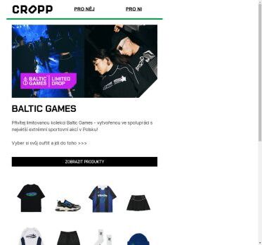 BALTIC GAMES x CROPP 🔥