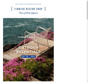 Summer al fresco⛱️  Up to 30% off outdoor
 essentials