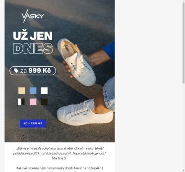 Už jen dnes. Náš hit za 999 Kč. 🔥