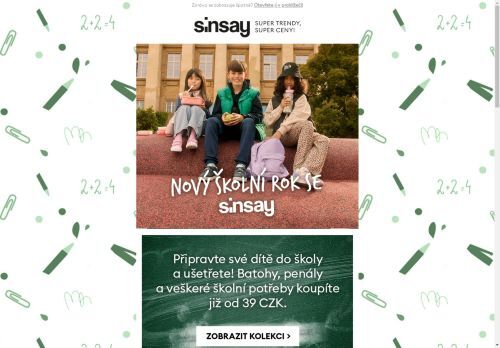 Od 119 CZK | ŠKOLNÍ BATOHY 🎒