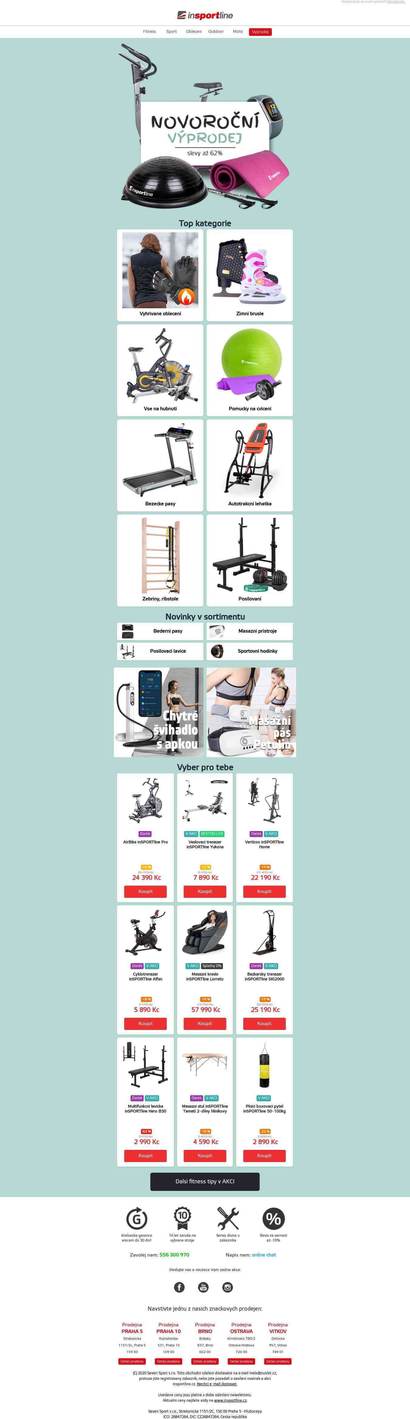 Mega výprodej 🛍️🔥 a slevy až -62% do vyprodání!