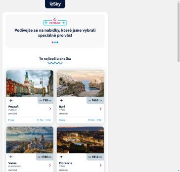 Dnešní TOP: Poznaň za 738 CZK, Bari za 1662 CZK a ještě mnohem víc!